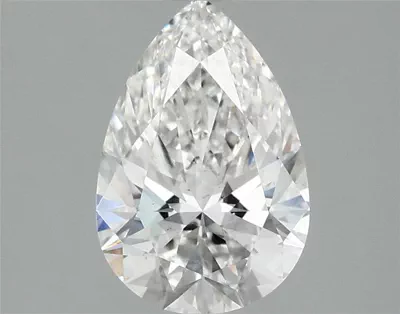 1.59ct F VS2 Rare Carat Ideal Cut Pear Lab Grown Diamond