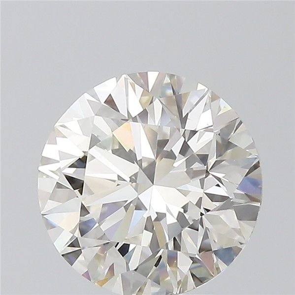 2.51ct H VS2 Rare Carat Ideal Cut Round Diamond