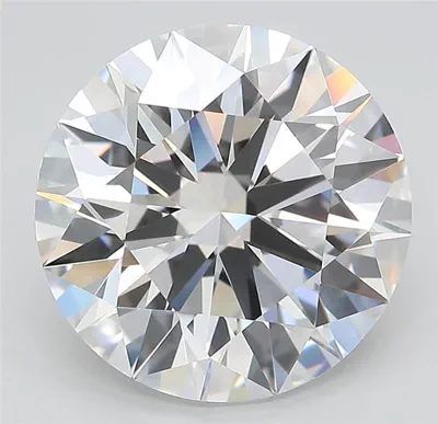 5.93ct E IF Rare Carat Ideal Cut Round Lab Grown Diamond