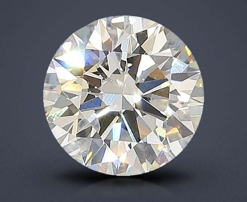 1.52ct I VVS2 Rare Carat Ideal Cut Round Lab Grown Diamond