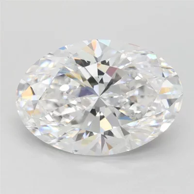 2.51ct E VS1 Rare Carat Ideal Cut Oval Lab Grown Diamond