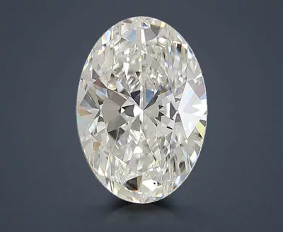 3.02ct D VS1 Rare Carat Ideal Cut Oval Lab Grown Diamond