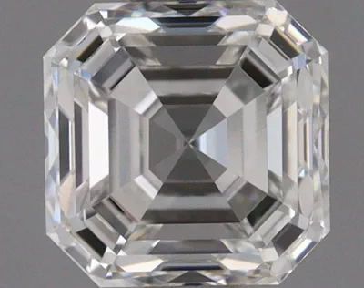0.91ct H VS1 Very Good Cut Asscher Diamond
