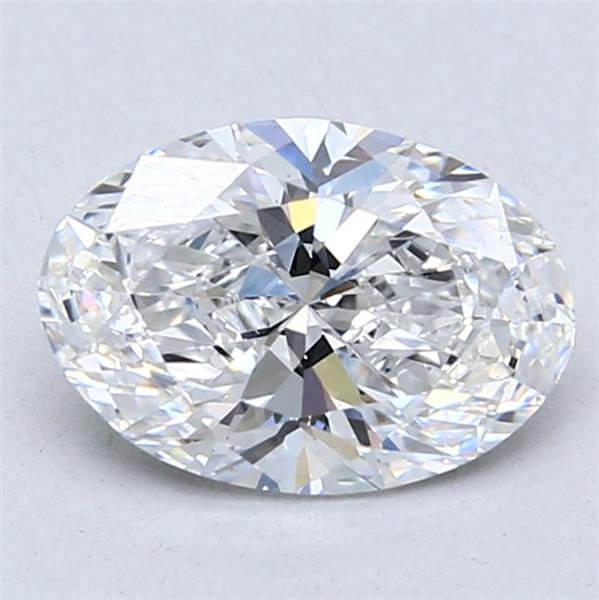1.52ct D VS1 Rare Carat Ideal Cut Oval Lab Grown Diamond