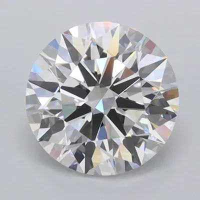 1.42ct D FL Rare Carat Ideal Cut Round Lab Grown Diamond
