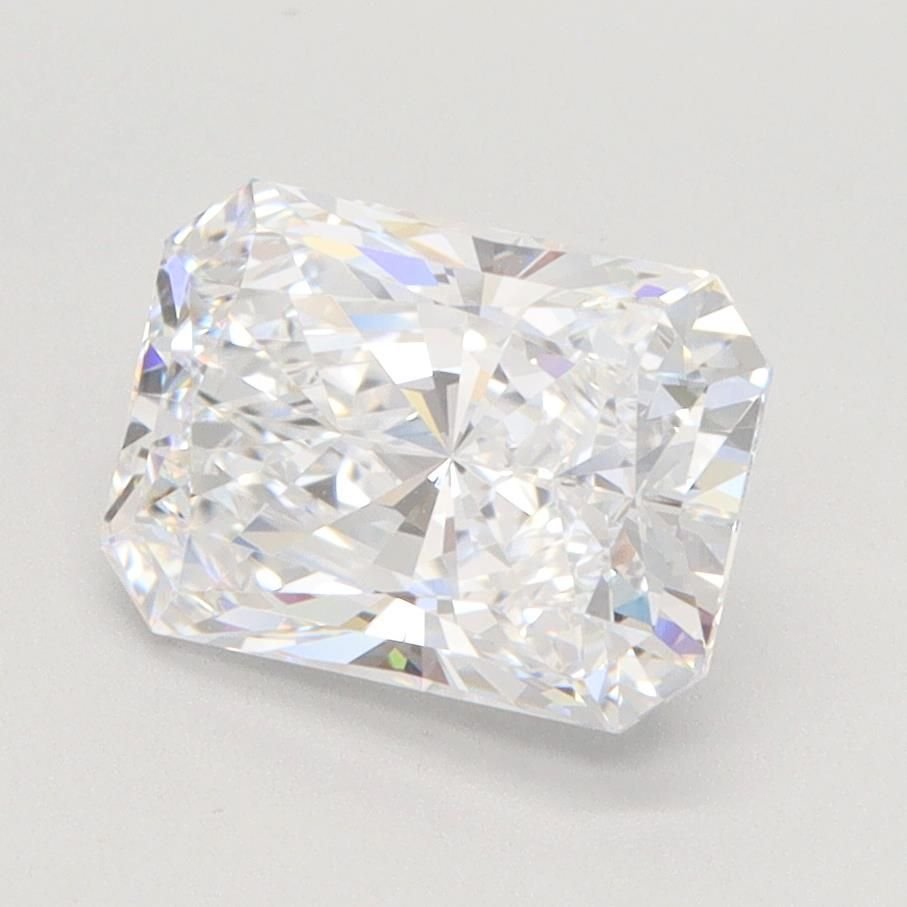 2.02ct D VVS2 Rare Carat Ideal Cut Radiant Lab Grown Diamond