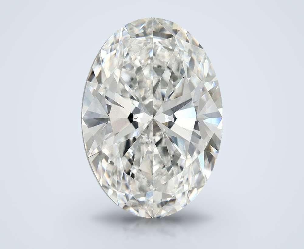 13.51ct F VS1 Rare Carat Ideal Cut Oval Lab Grown Diamond