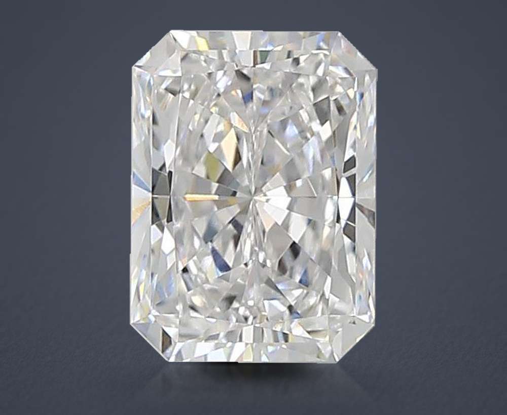 2.00ct D VVS1 Rare Carat Ideal Cut Radiant Lab Grown Diamond