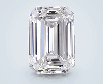 0.99ct E VS1 Rare Carat Ideal Cut Emerald Lab Grown Diamond