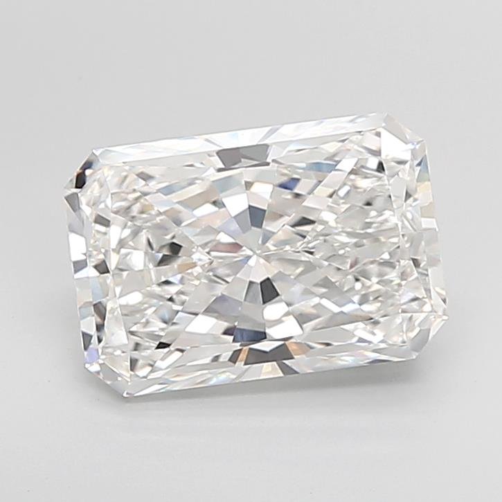 4.58ct E VS1 Rare Carat Ideal Cut Radiant Lab Grown Diamond