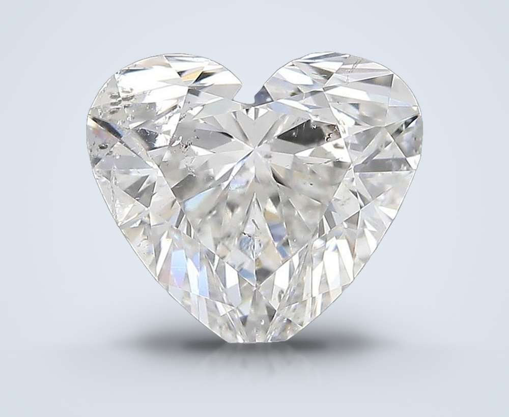 1.01ct G SI2 Rare Carat Ideal Cut Heart Diamond