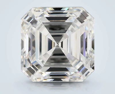 4.08ct E VS1 Rare Carat Ideal Cut Asscher Lab Grown Diamond