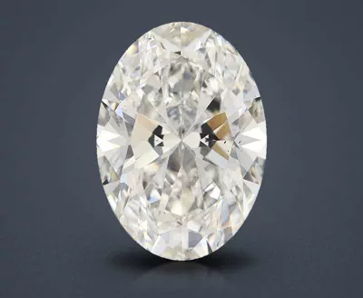 10.22ct G VS2 Rare Carat Ideal Cut Oval Lab Grown Diamond