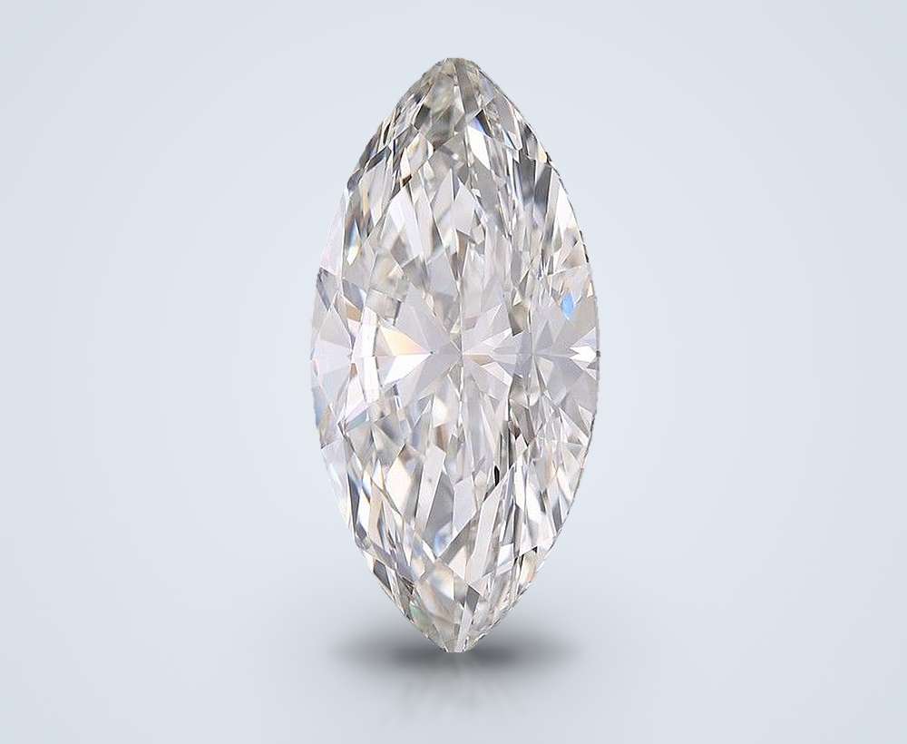 7.01ct H VVS2 Rare Carat Ideal Cut Marquise Lab Grown Diamond