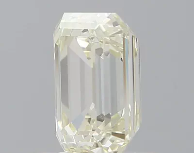 1.09ct K IF Very Good Cut Emerald Diamond