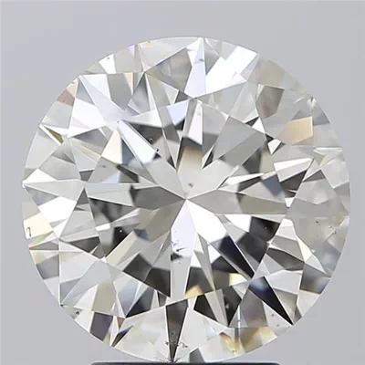 4.01ct I SI1 Excellent Cut Round Diamond