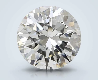 4.01ct I SI1 Excellent Cut Round Diamond