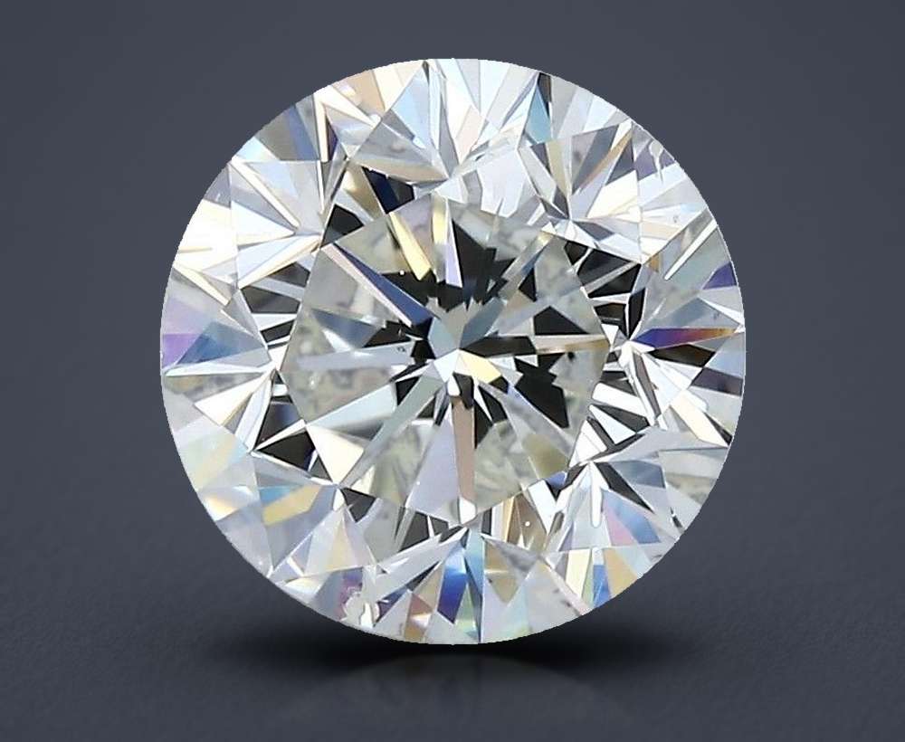 2.76ct I SI2 Good Cut Round Diamond