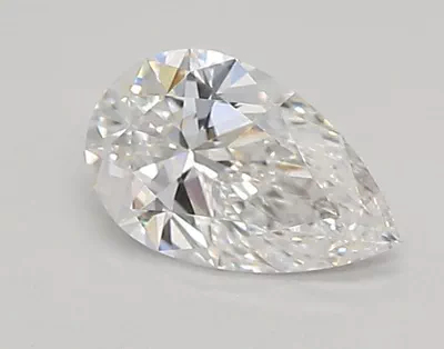 0.54ct D VVS2 Rare Carat Ideal Cut Pear Lab Grown Diamond