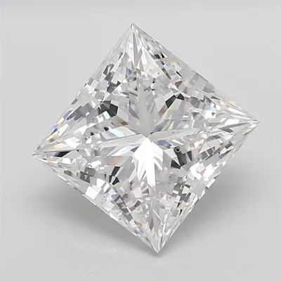 10.05ct F SI1 Rare Carat Ideal Cut Princess Lab Grown Diamond