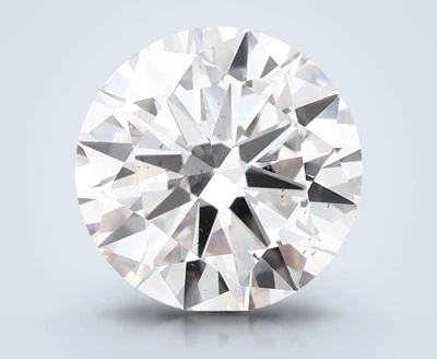 4.00ct F SI1 Very Good Cut Round Lab Grown Diamond