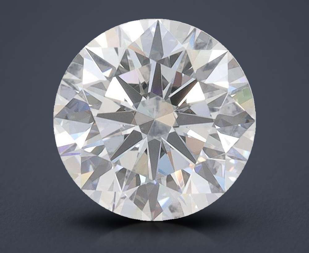 2.30ct D VVS2 Rare Carat Ideal Cut Round Lab Grown Diamond