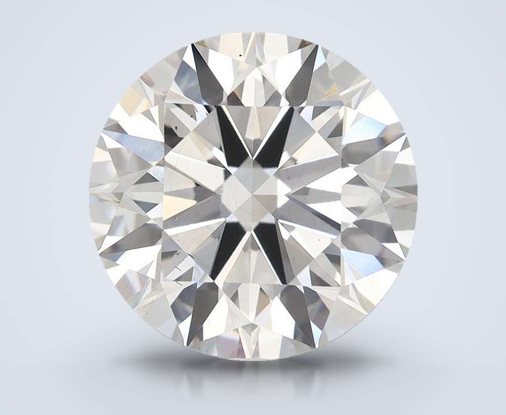 7.36ct H VS2 Rare Carat Ideal Cut Round Lab Grown Diamond