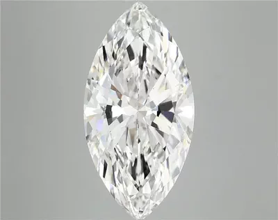 6.02ct F VS1 Rare Carat Ideal Cut Marquise Lab Grown Diamond