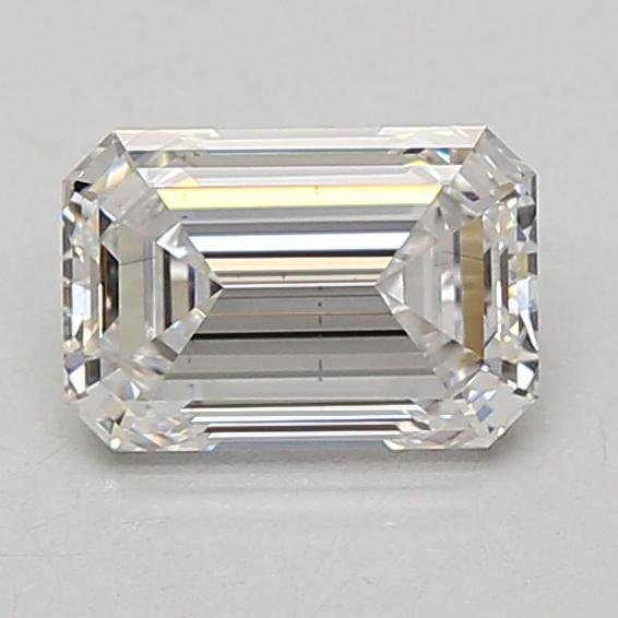1.30ct D VS2 Excellent Cut Emerald Lab Grown Diamond