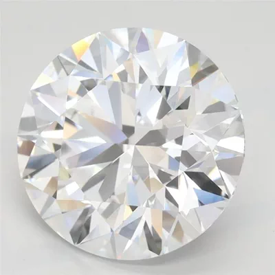 3.76ct D IF Rare Carat Ideal Cut Round Lab Grown Diamond