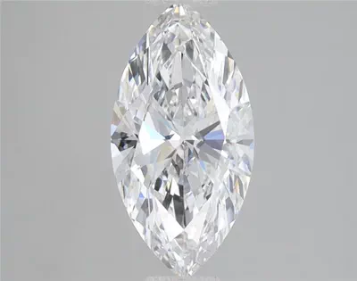 1.51ct E VVS2 Rare Carat Ideal Cut Marquise Lab Grown Diamond