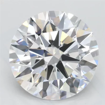 3.72ct D IF Rare Carat Ideal Cut Round Lab Grown Diamond