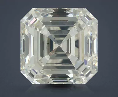 1.00ct J SI1 Very Good Cut Asscher Diamond