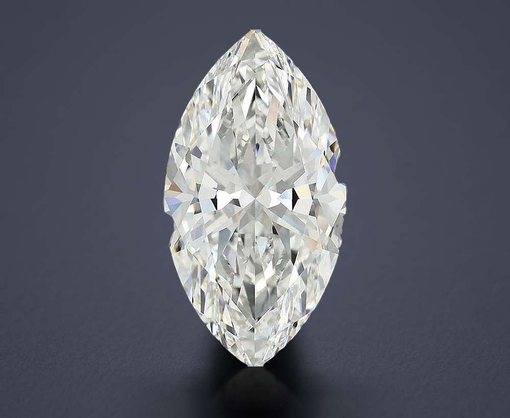 11.22ct F VVS2 Rare Carat Ideal Cut Marquise Lab Grown Diamond