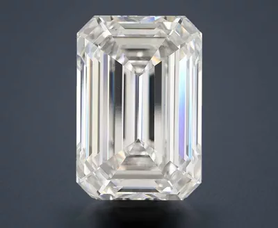 18.04ct F VS1 Rare Carat Ideal Cut Emerald Lab Grown Diamond