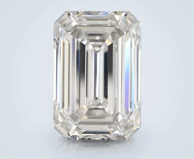 18.04ct F VS1 Rare Carat Ideal Cut Emerald Lab Grown Diamond