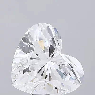 8.08ct E VVS2 Rare Carat Ideal Cut Heart Lab Grown Diamond