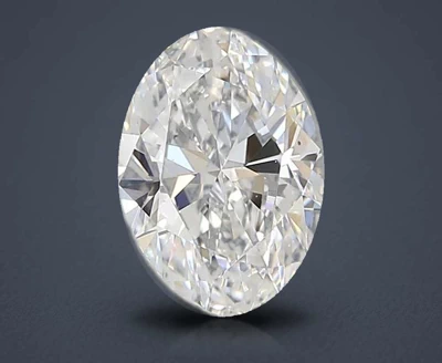 1.01ct D VS2 Rare Carat Ideal Cut Oval Diamond