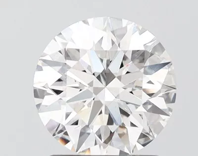 1.62ct H VS2 Rare Carat Ideal Cut Round Lab Grown Diamond