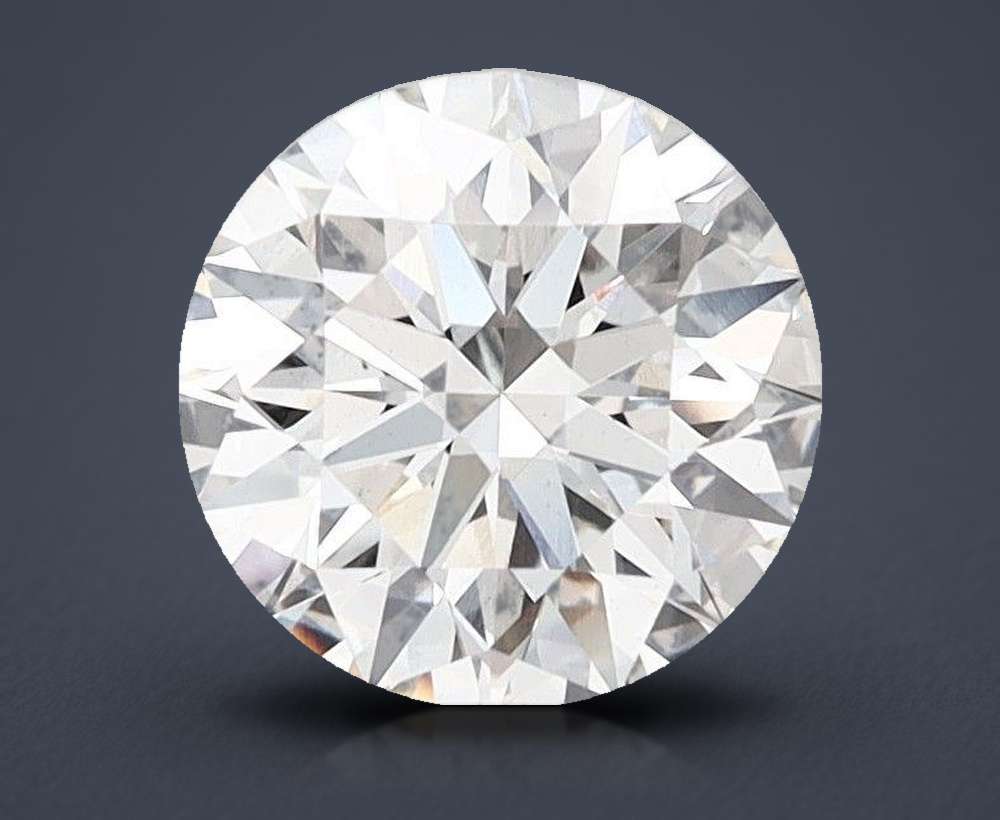 1.62ct H VS2 Rare Carat Ideal Cut Round Lab Grown Diamond