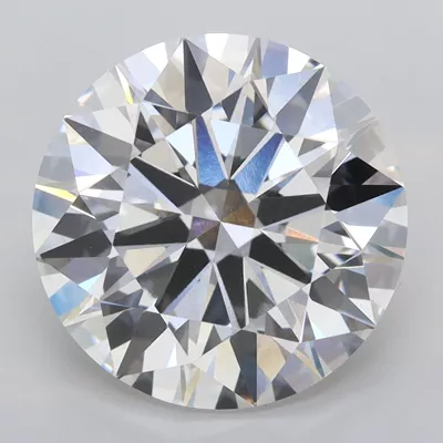 5.00ct E VVS2 Rare Carat Ideal Cut Round Lab Grown Diamond