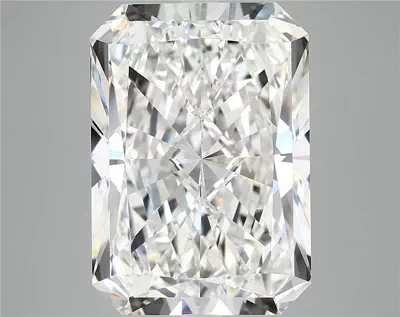 10.55ct F VVS2 Rare Carat Ideal Cut Radiant Lab Grown Diamond