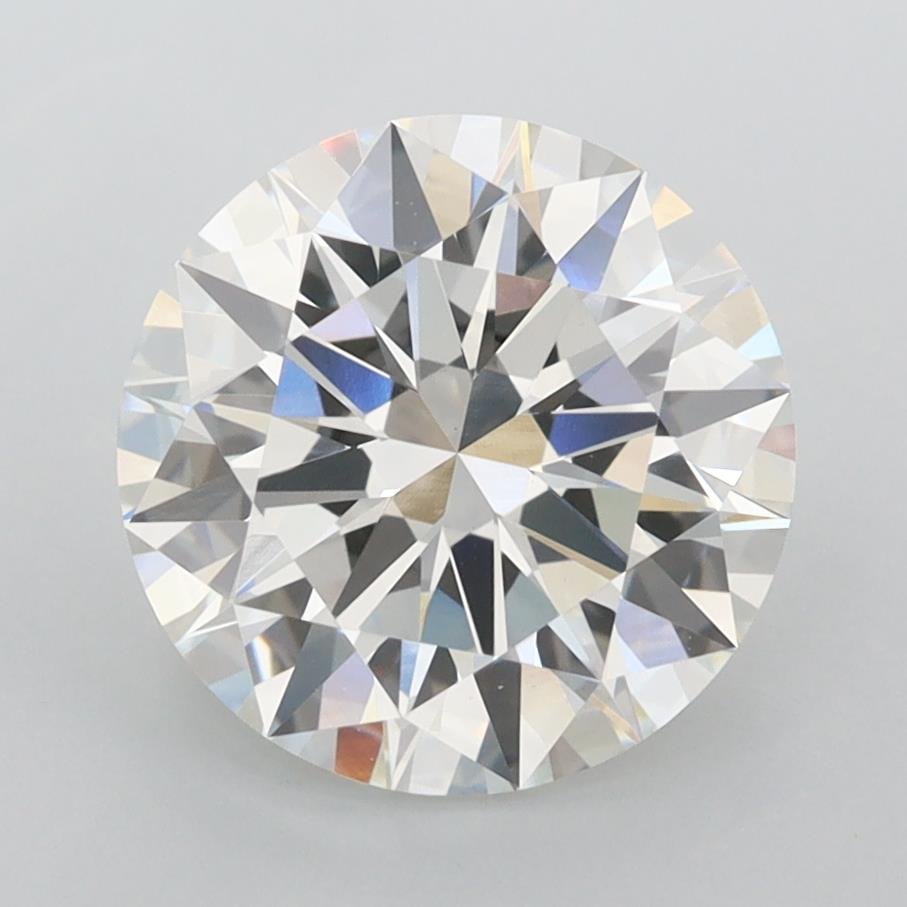 3.02ct F VVS2 Rare Carat Ideal Cut Round Lab Grown Diamond