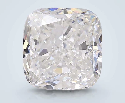 5.29ct F VS1 Rare Carat Ideal Cut Cushion Lab Grown Diamond