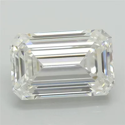 4.40ct E VS1 Rare Carat Ideal Cut Emerald Lab Grown Diamond