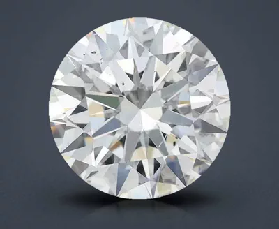 3.37ct J VS2 Rare Carat Ideal Cut Round Diamond