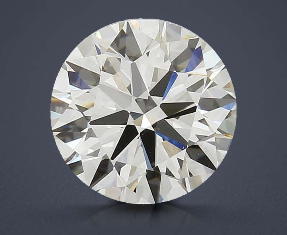 3.01ct I VS1 Rare Carat Ideal Cut Round Diamond