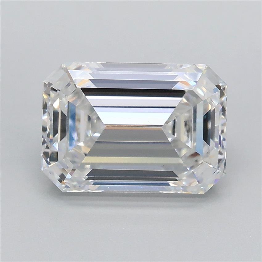 2.07ct E VS1 Rare Carat Ideal Cut Emerald Lab Grown Diamond