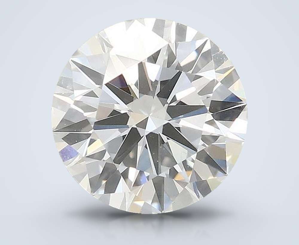 1.23ct E VVS2 Rare Carat Ideal Cut Round Lab Grown Diamond