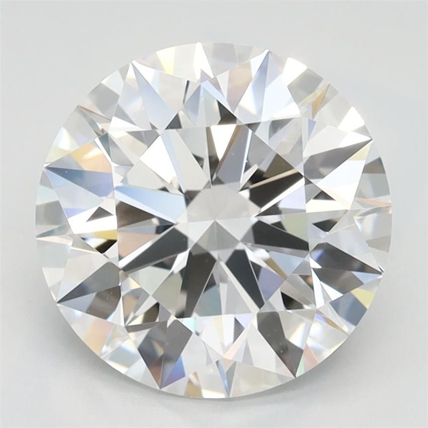 2.83ct D VVS1 Rare Carat Ideal Cut Round Lab Grown Diamond